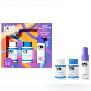 K18 BIOMIMETIC HAIRSCIENCE
Clean Streak Minis Hair Gift Set